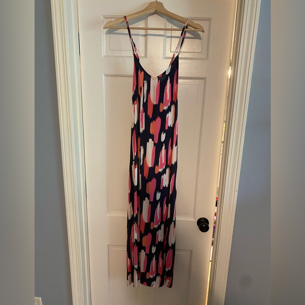 Mary Square camisole maxi dress